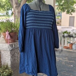 Draper James Blue Mini Dress